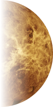 Sun-like fiery planet illustrating SaaS and web application design service